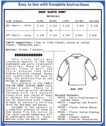 drop sleeve shirt back